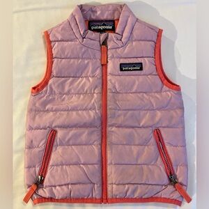 Patagonia Baby Down Sweater™ Vest
Light purple and Orange 
12-18 months
